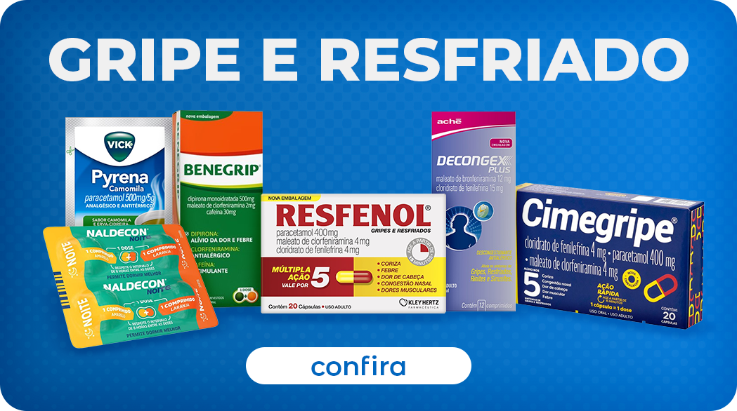 Botão Gripe e Resfriado