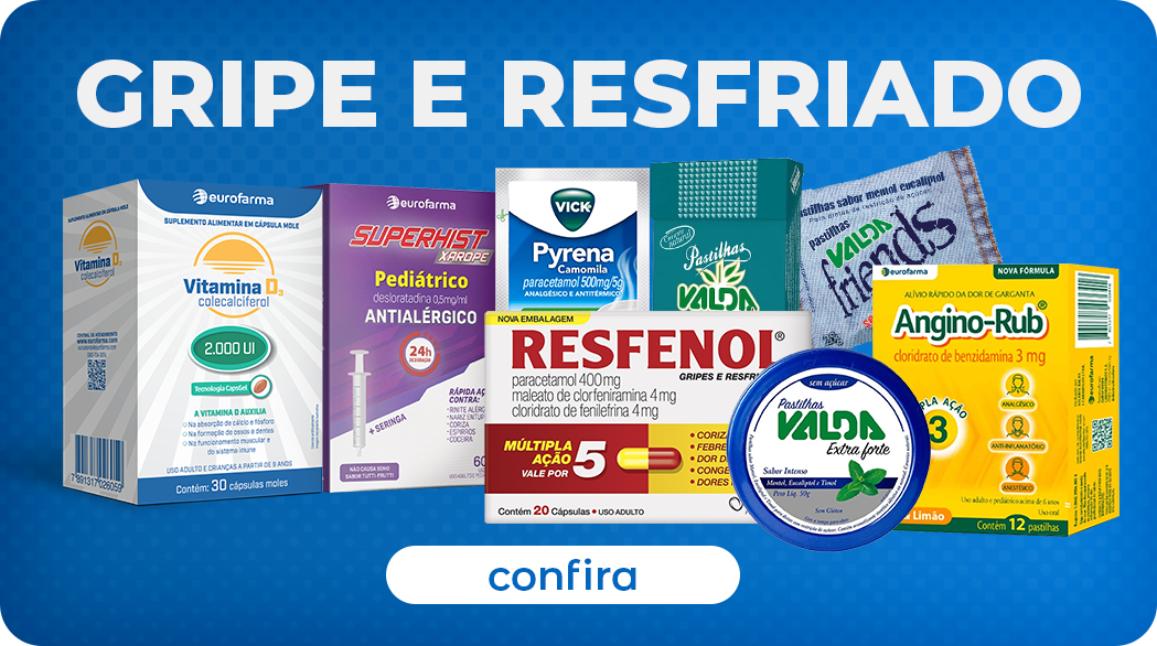 Botão Gripe e Resfriado