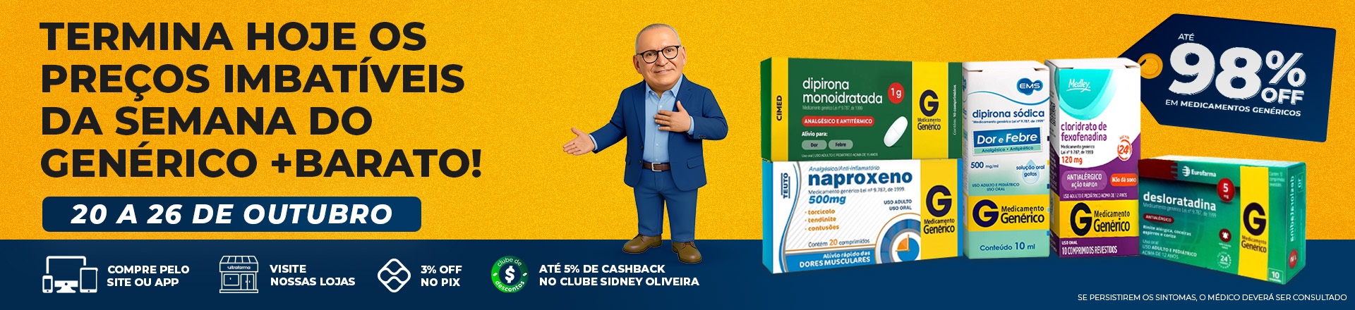 Termina hoje!