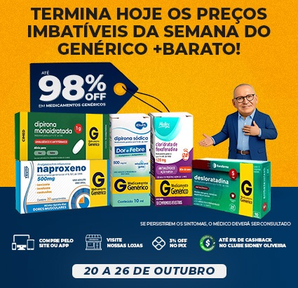 Termina hoje!