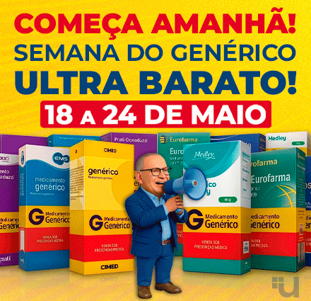 É AMANHA Genérico Ultra Barato Maio/2026