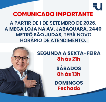 NOVO HORÁRIO MEGA LOJA AGOSTO/2026