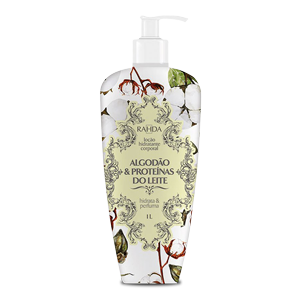 Loção Corporal Algodão E Proteínas Do Leite 1L Rahda