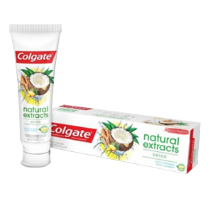 Creme Dental Colgate Natural Extracts Detox Coco E Gengibre 90G