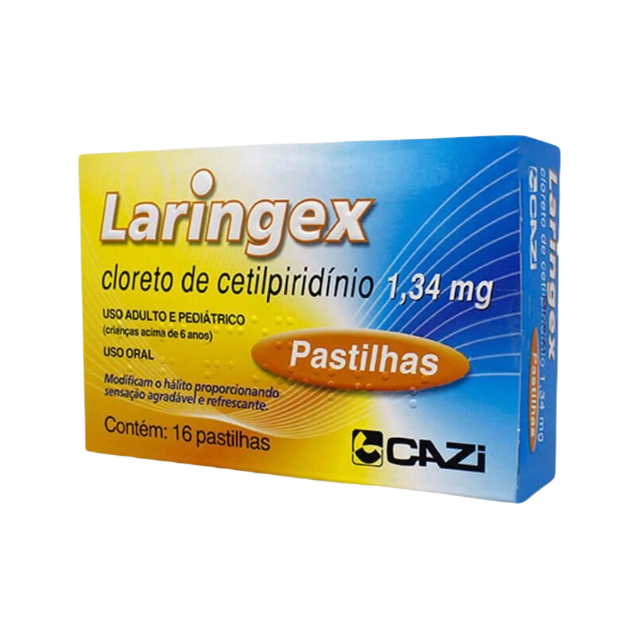 LARINGEX 16 PASTILHAS