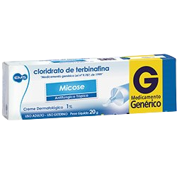 TERBINAFINA CREME 20G - EMS - GENÉRICO