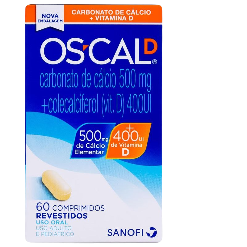 OSCAL D 500MG + 1000UI 60 COMPRIMIDOS - Ultrafarma