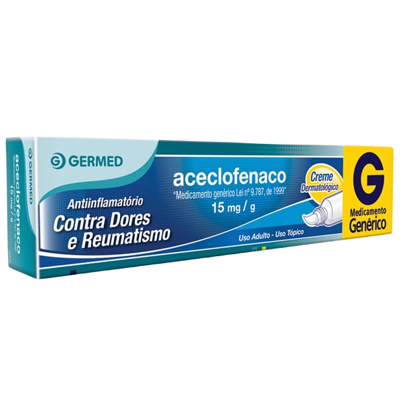 ACECLOFENACO 15MG/G CREME 30G - GERMED - GENÉRICO