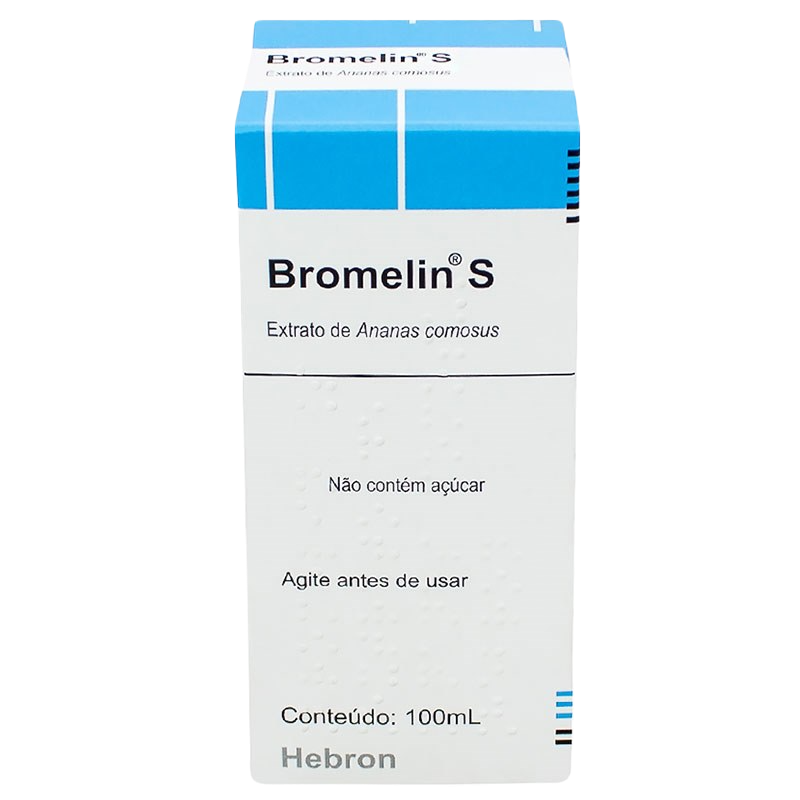 BROMELIN S SUSPENSÃO ORAL 100ML