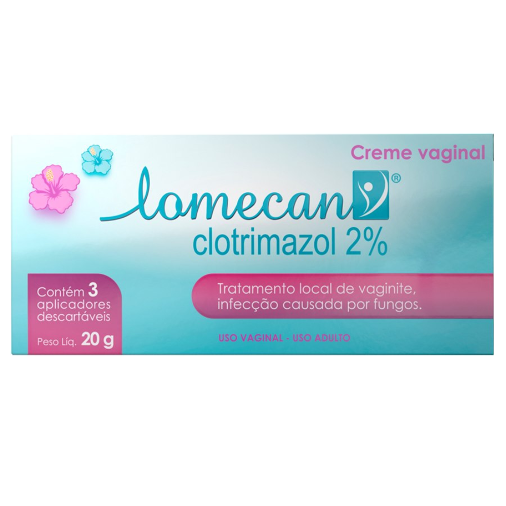 CREME VAGINAL LOMECAN 20G