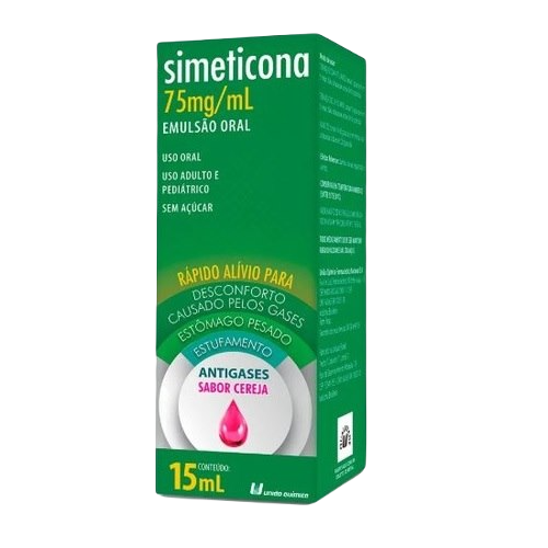 SIMETICONA 75MG/ML GOTAS 15ML - UNIÃO QUÍMICA - GENÉRICO