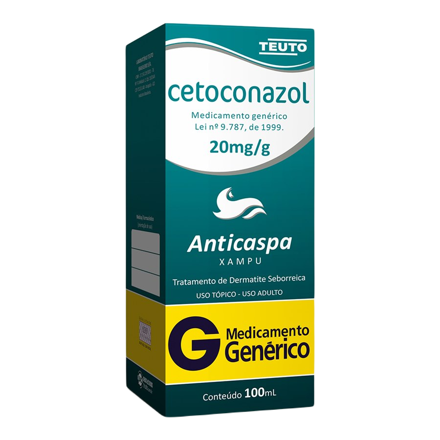 CETOCONAZOL SHAMPOO 100ML - TEUTO - GENÉRICO