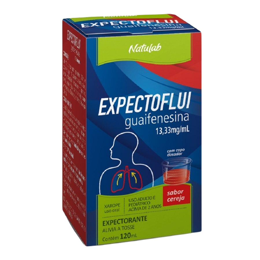 Expectoflui 13,33 Mg/Ml Xpe Ct Fr Plas Trans X 120 Ml (Sbr Cereja) 