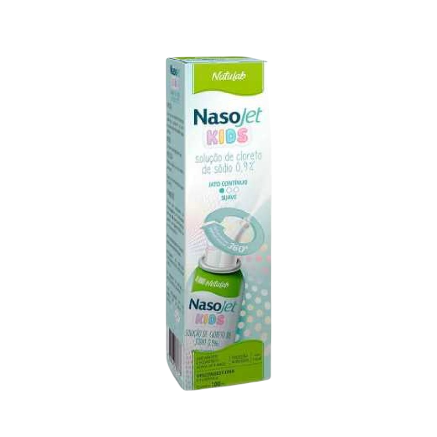 CLORETO DE SÓDIO - NASOJET KIDS AEROSSOL 0,9% 100ML