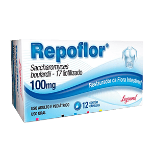 Repoflor 100 Mg 12 Cápsulas