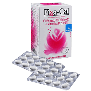 Fixa-Cal 625Mg + Vitamina D 90 Comprimidos (Blister)