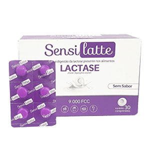 Lactase - Sensilatte 9.000 Fcc Sem Sabor 30 Comprimidos Orodispersíveis 