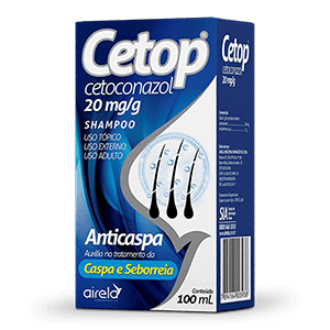 Cetoconazol - Cetop 20Mg/G Shampoo 100Ml 