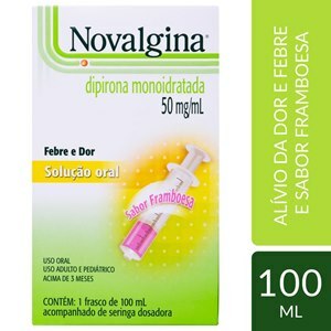 NOVALGINA SOLUÇÃO ORAL 100ML