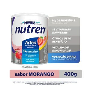Nutren Active Sabor Morango 400g 