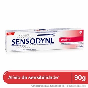 Creme Dental Sensodyne Original Para Dentes Sensíveis 90G