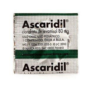 Ascaridil Infantil 80Mg 1 Comprimido
