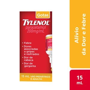 Paracetamol - Tylenol Gotas 15Ml