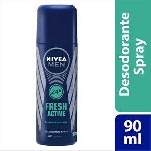 Desodorante Spray Nivea Masculino Fresh Active 90Ml