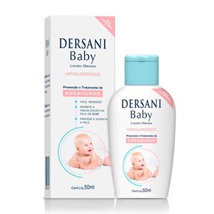 Óleo Para Prevenção De Assaduras Dersani Baby 50Ml 