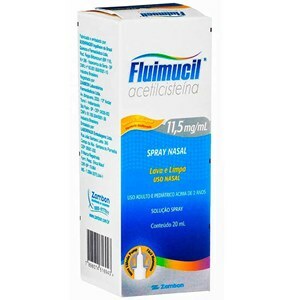 Fluimucil Solução Nasal 20Ml