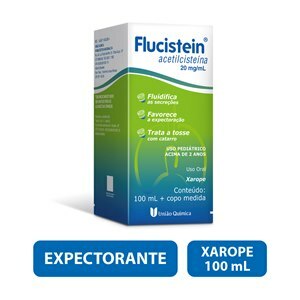ACETILCISTEÍNA XAROPE PEDIÁTRICO - FLUCISTEIN 20MG/ML 100ML
