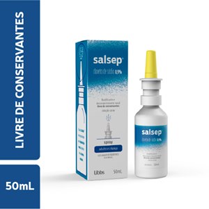 Salsep Spray Nasal Adulto E Pediátrico 50Ml