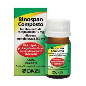 Binospan Composto 20 Comprimidos