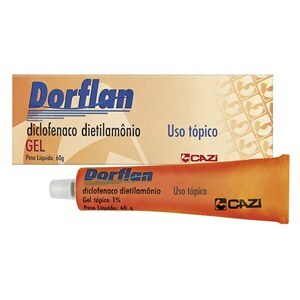 Diclofenaco Dietilamônio - Dorflan Gel 60G