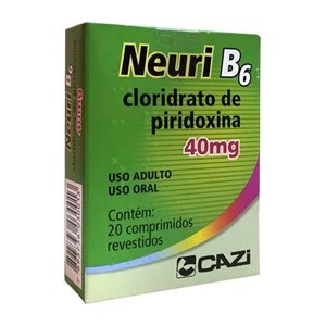 Neuri - B6 40 Mg Com Rev Ct Env Pap Plas X 20
