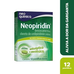 NEOPIRIDIN 12 PASTILHAS