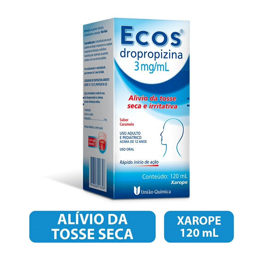 Dropropizina Biosintetica 120ml Xarope Infantil 1,5mg/ml Generico