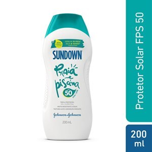 Protetor Solar Sundown Praia E Piscina Fps50 200Ml