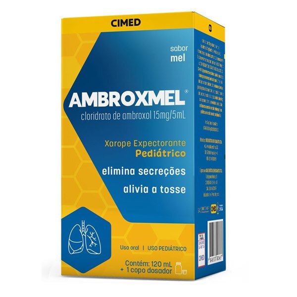 AMBROXOL - AMBROXMEL XAROPE PEDIÁTRICO 120ML - Ultrafarma