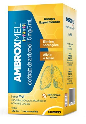 Ambroxol - Ambroxmel Xarope Pediátrico 120Ml