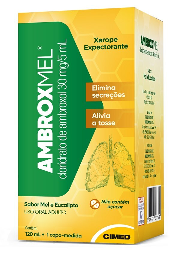 Ambroxmel Xarope Expectorante Adulto 120ml