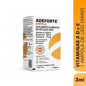 Adeforte Oral 1 Ampola 3Ml