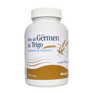 Óleo De Germen De Trigo 250Mg Brasmed 50 Cápsulas