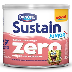 Sustain Júnior Morango 350G 