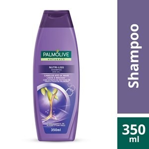 Shampoo Palmolive Naturals Liso Radiante Para Cabelos Difíceis De Alisar 350Ml