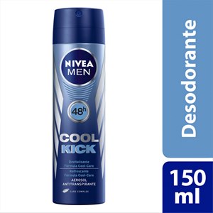 Desodorante Aerossol Nivea Masculino Cool Kick 93G
