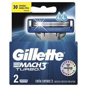 Carga Gillette Mach3 Turbo 2 Unidades