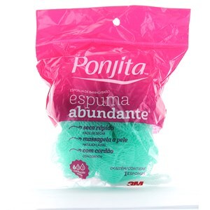 Esponja Para Banho Ponjita Luxo - Cores Sortidas
