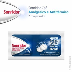 Paracetamol + Cafeína - Sonridor Caf 2 Comprimidos Efervescentes