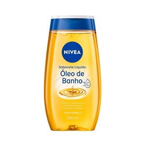 SABONETE LÍQUIDO CORPORAL NIVEA ÓLEO DE BANHO 200ML